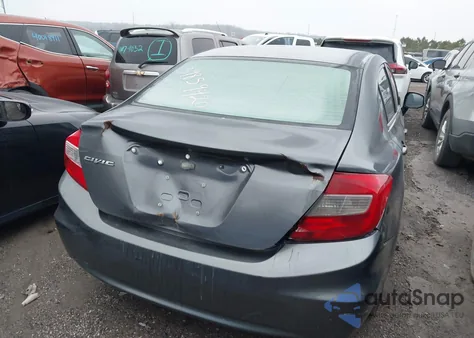 2012 Honda Civic Lx z USA, uszkodzony, nr VIN 2HGFB2F59CH330840